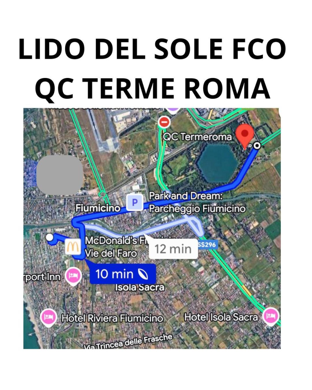 Lido Del Sole Fco Apartamento Fiumicino Exterior foto