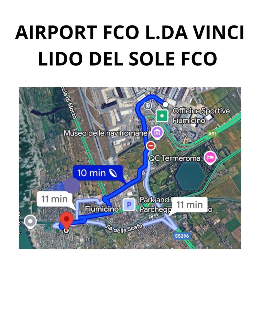 Lido Del Sole Fco Apartamento Fiumicino Exterior foto