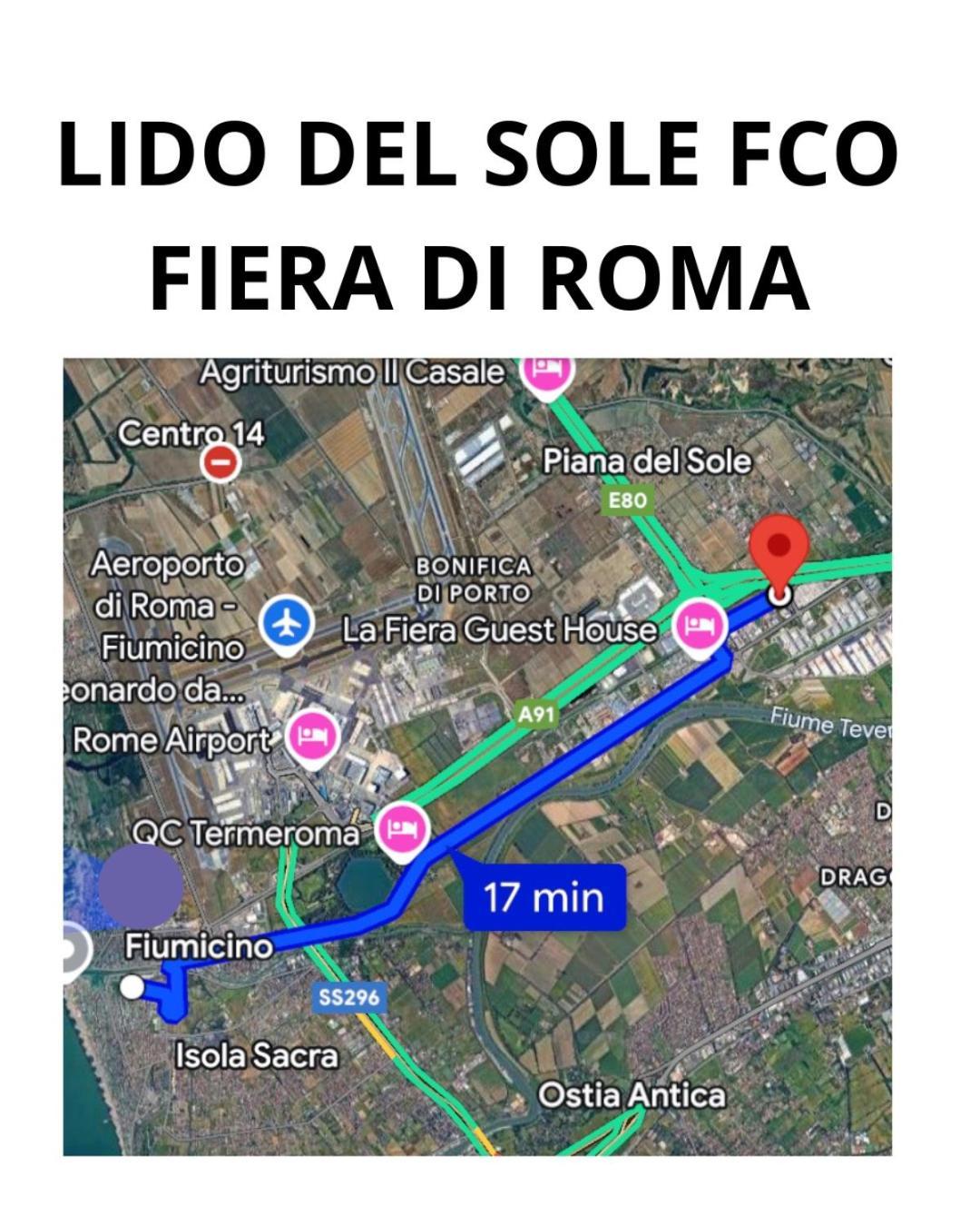 Lido Del Sole Fco Apartamento Fiumicino Exterior foto